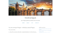 Desktop Screenshot of pragueczechtravel.com